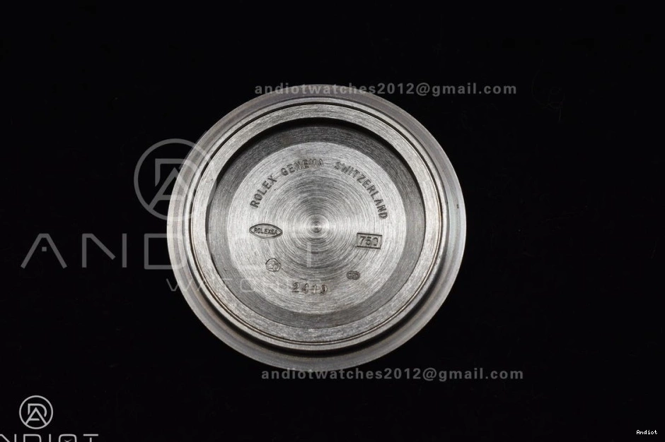 Gain A President DayDate 40 Crystal Bracelet 720 Unique On Dial Weight SS Blue Iced GSF 0709